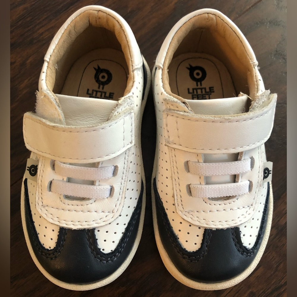 Old Soles Toddler Black & White Sneakers Classic Design
